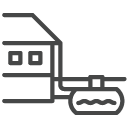Home 9 septic outside building